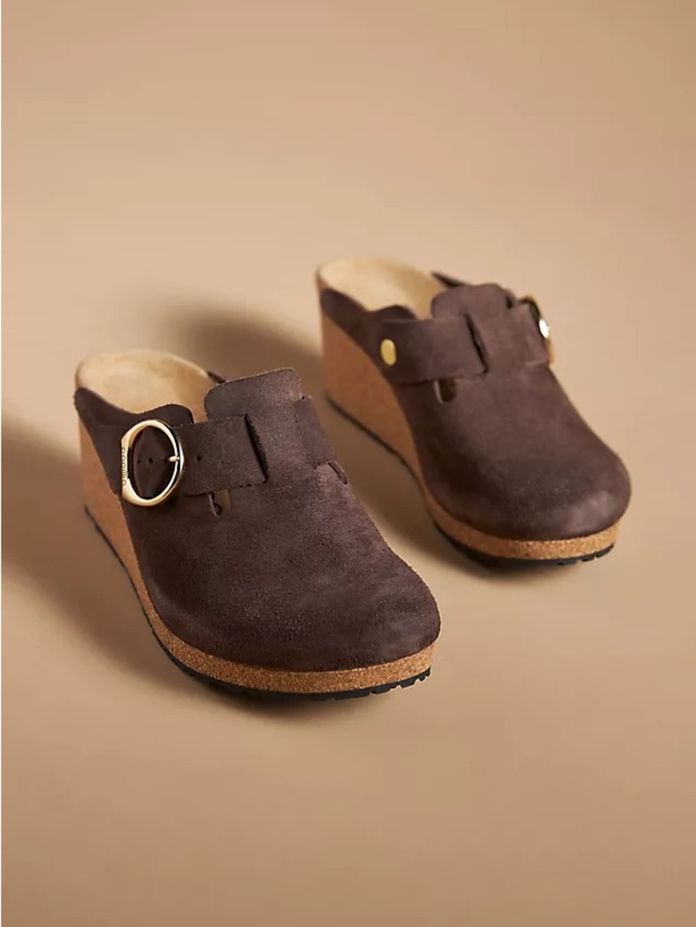 New Birkenstock Fanny Clog Wedge Size 38